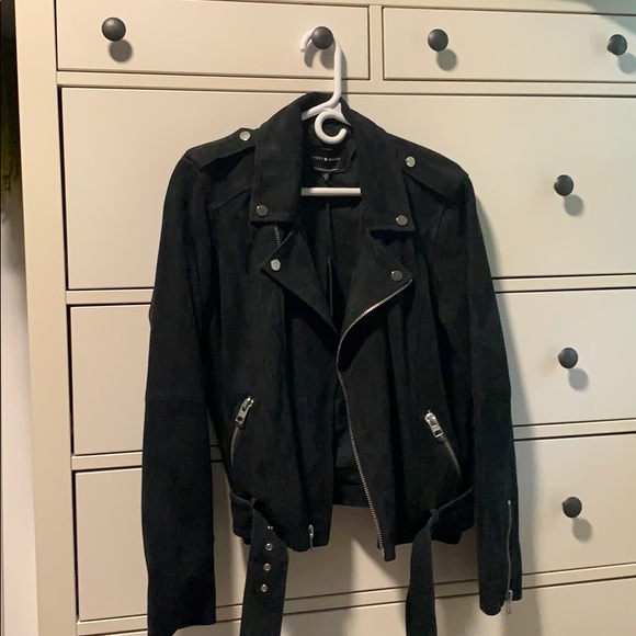lucky brand suede jacket